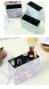 Multifunctional Leather Organizer Box for Pens, Remotes, Office & Makeup Supplies