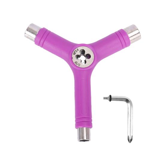 Sechskantschlüssel All-in-One-Design Tragbares Multifunktions-Skateboard-Y-Werkzeugzubehör für Skate