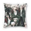 Nagito Komaeda Manga Collection Manga Collage Pillowcase Printed Polyester Cushion Cover Gift Danganronpa Pillow Case Cover Bed