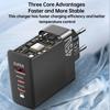 45W 3 Ports USB PD Charger Quick Charge QC3.0 EU/US/UK Plug Wall Charger Adapter For iPhone Xiaomi Samsung