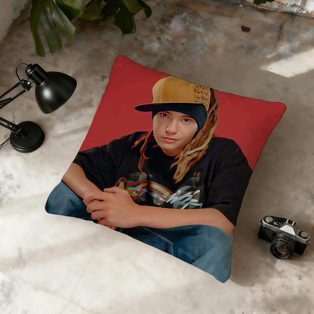 Singer T-Tom Kaulitz Cushion Cover Home Office Convenient Nordic Simplicity Hit With Zipper Cushion Cover