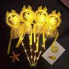Starry Sky Magic Wand: Children's Luminous Bobo Fairy Wand Toy
