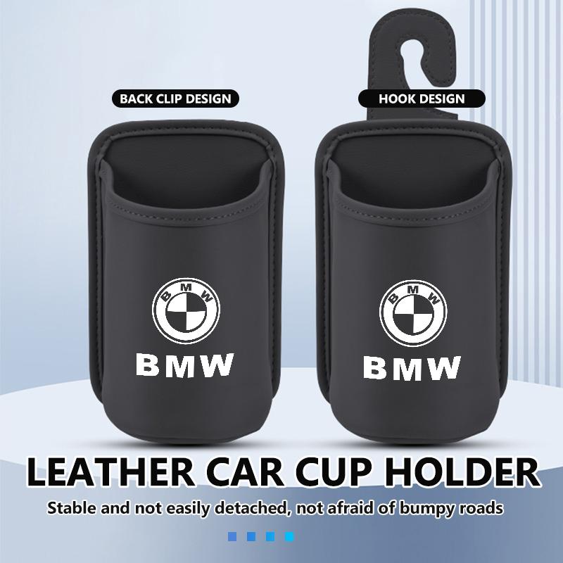 Car Cup Holder With Hook Hanging Mount Drink Bottles Bracket For BMW M Sport M2 M3 M4 M5 M6 E46 E90 E60 F10 F20 E87 X3 X6