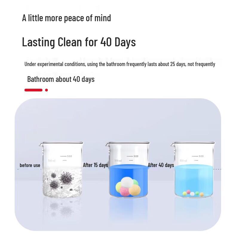 Colorful Scented Toilet Cleaner Deodorizer Balls