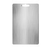 Dovhmoh Kitchen Stainless Steel Cutting Board for Vegetables, Meat, and Fruits