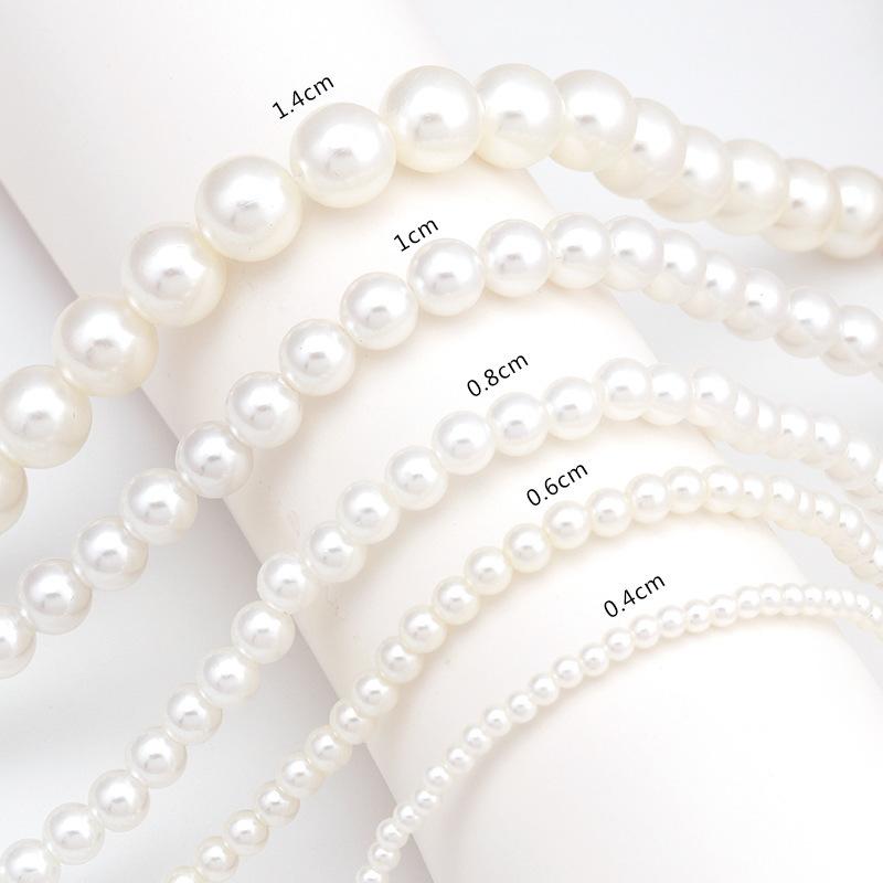 Fashion Imitation Pearl Single-Layer Necklace Women'S, Neck Chain, Collarbone Chain, Pearl Pendant, Sweater Chain