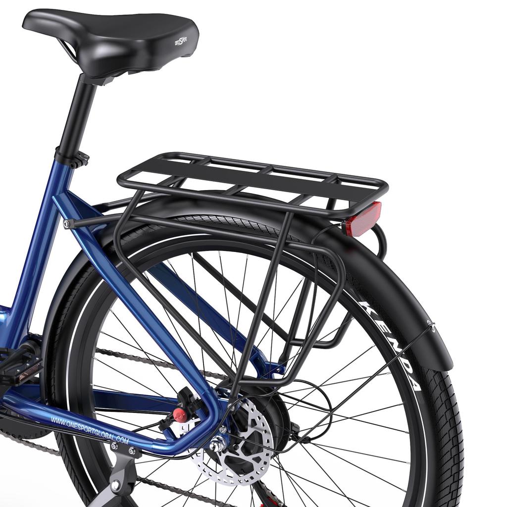 Electric Bike ONESPORT 27.5" 250W Motor 36V 18.2AH Max Range 120Km Load 100Kg OT05