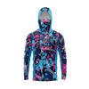Men Camo Fishing Hoodie UPF50+ Sun Protection Long Sleeve Shirt With Face Mask Quick Dry Outdoor Hunting Fishing Shirts
