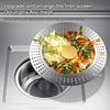 Anti-Clogging Kitchen Sink Drain Strainer 3 in 1 Sink Strainer Upgraded Sink Stopper  for Kitchen