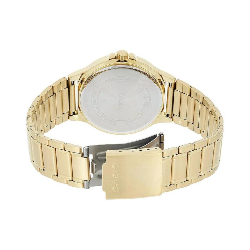 Casio CASIOSTANDARD Series Simple Casual Fashion Business Retro Versatile Classic Three Eyes and Six Needles Waterproof Quartz Movement MTP-V300G-1A
