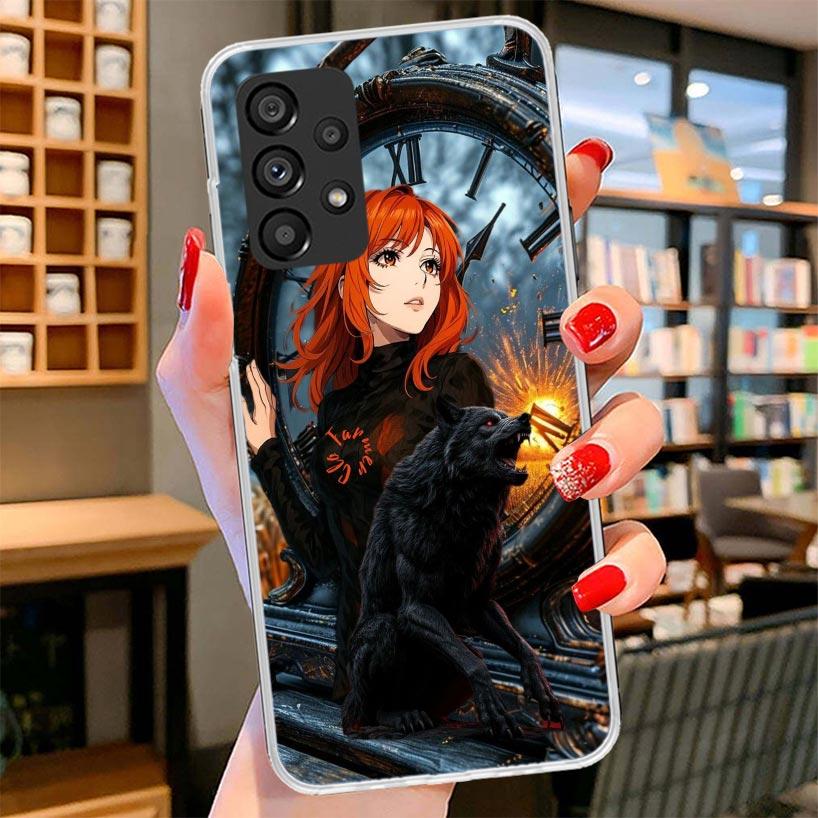 Mylene Farmer Phone Case For Samsung Galaxy A12 A22 A32 A52 A72 A02S Phone Case Note 20 Ultra 10 S10 Plus A51 A71 A50S A20S A10S