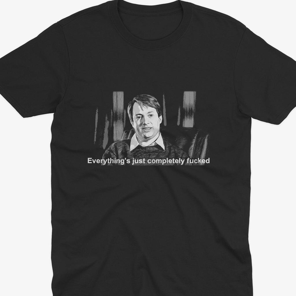 Peep Show Quote T-Shirt – Mark Corrigan Fan Art, Funny David Mitchell T-Shirt