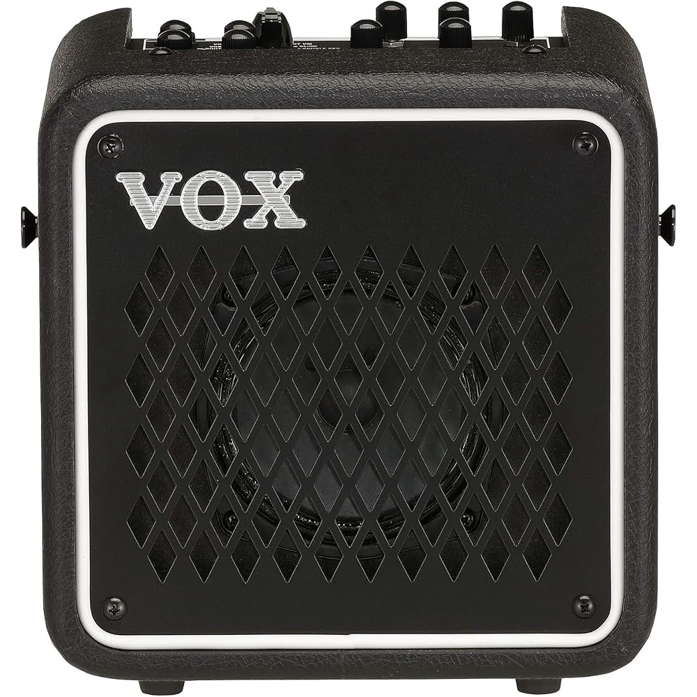 Vox Mini Go 3 Portable 3W Modeling Amplifier with Microphone Input, Headphone Output, and Effects for Electric Guitar