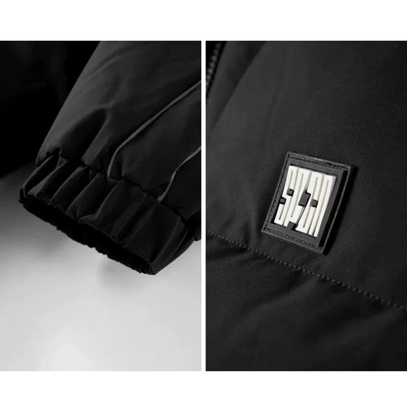 Bird home women's clothing label cutting autumn and winter new trend stand-up collar solid color inlaid down jacket women's clothing C4307/G-2