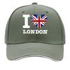 Featuring I Love London Suitable for Women And Unisex Designed for Casual Outdoor Use Lightweight  Sandwich Baseball Cap