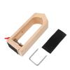 Wood Leather Stitching Clamp Hand Sewing Tool with Metal Tightening Hardware for Desktop Craft Table and Pattern Practice