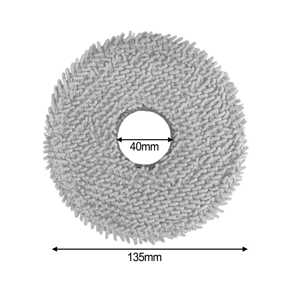 Washable Reusable Mop Pads For DJI For ROMO S For ROMO A For ROMO P Vacuum Cleaner Replacement Floor Cleaning Kit