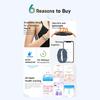 Comfortable Silicone Activity Trackers with Sleep Pattern Recognition & Exercise Data Recording Sleep Quality Monitors