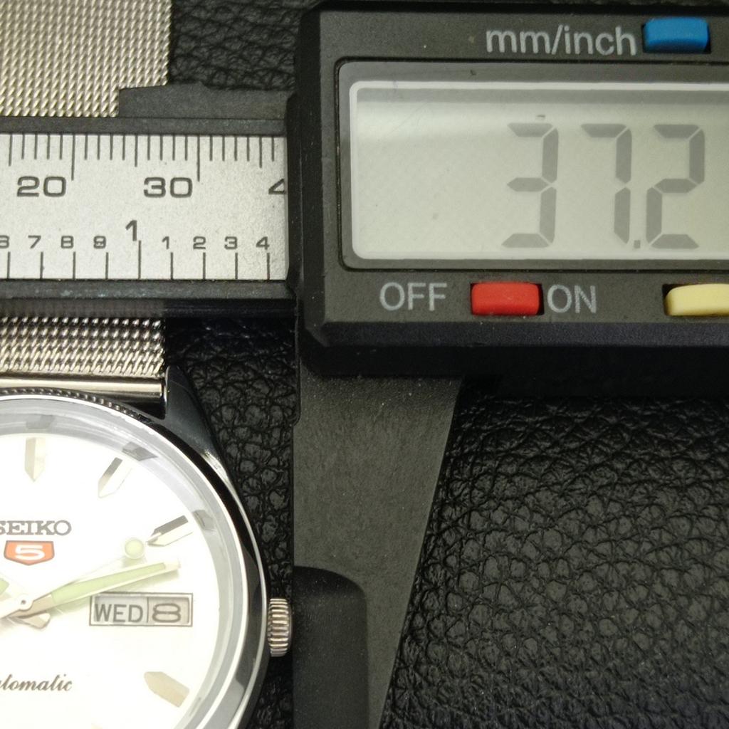 AUTOMATIC 6309A VINTAGE REFURBISHED SEIKO 5 JAPAN MENS SILVER WATCH a701722-5 R206c-a701722