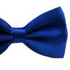 Men Tie Bow Smooth Solid Color Adjustable Lightweight Korean Style Wedding Tie for Party Banquet Prom