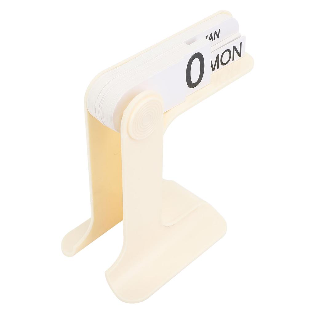 Flipping Simple Calendar Desktop Decoration Stress Relief Ornament Month Date and Day Boards Flip