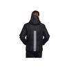 Adidas Neo M Pad Cb Jk Logo Print Solid Color Long Sleeve Hooded Outdoor Quilted Lightweight Cotton Jacket Winter Men Jacket Black H45236