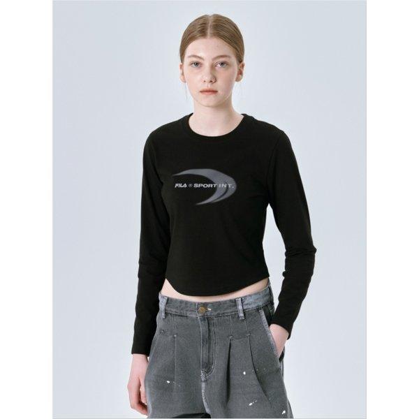 Fila Graphic Long Sleeve CoTTon Blend T shirT Fs2rlg1171f