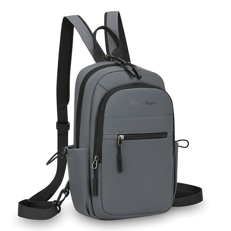Men's Large Capacity Chest Bag Travel Backpack Multi-function Backpack