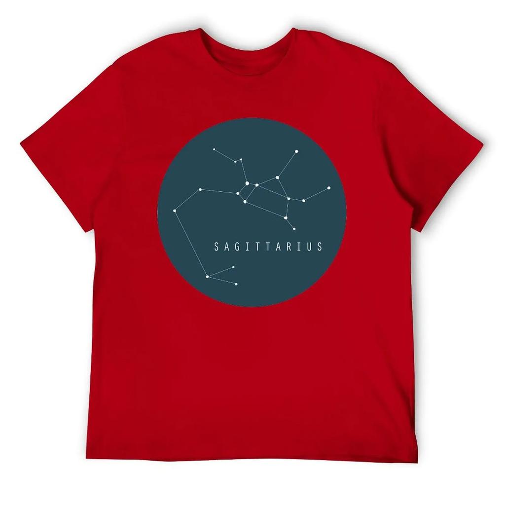 Round Neck Sagittarius Twelve Constellation (6) T-shirt  Motion Top Tee Funny Graphic Humor Graphic Travel USA Size