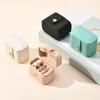 Mini Jewelry Storage Organizer Box Ring Earring Storage Box Portable Travel Handheld Small Jewelry Box Case
