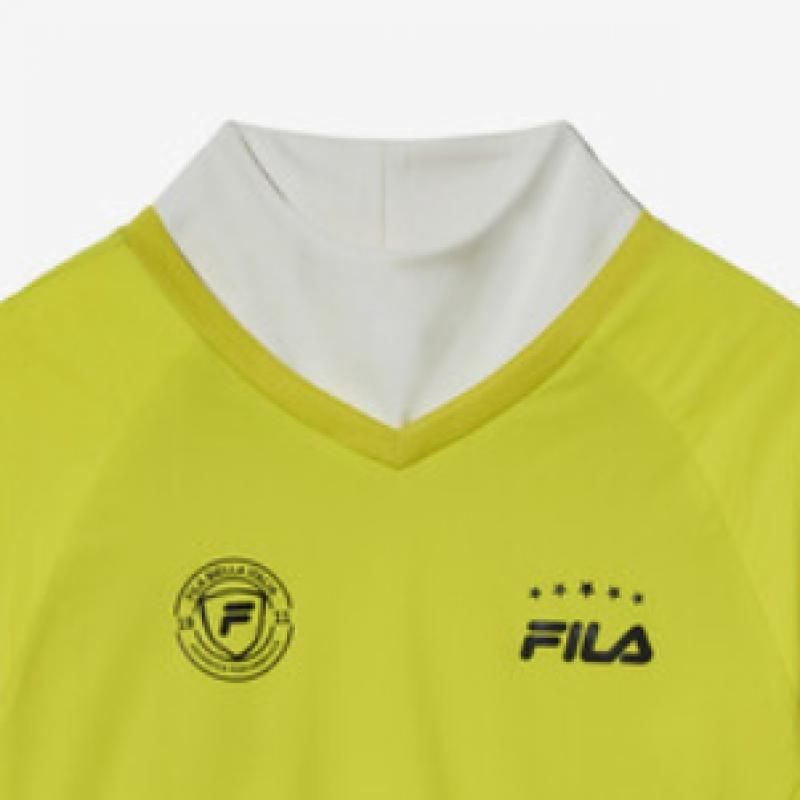 [fila Kids] Pf Soccer Woven Layered Top  Fk2pog3303m Lgn  q0zFk2pog3303mLgn
