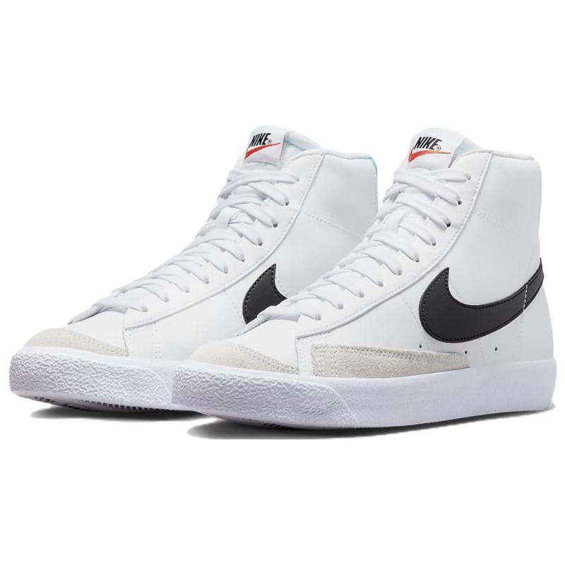 Nike Blazer Mid White Black Photo Blue GS Sneakers DA4086-108