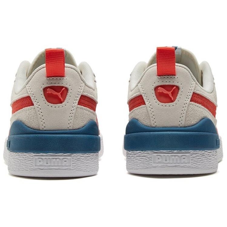 Puma Suede Bloc 'Pristine Cherry Tomato' Men's 381183-05
