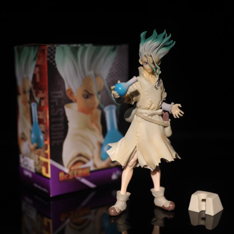 Dr. Stone Ishigami Senkuu Stand Version 20cm Figure Model Toys no box