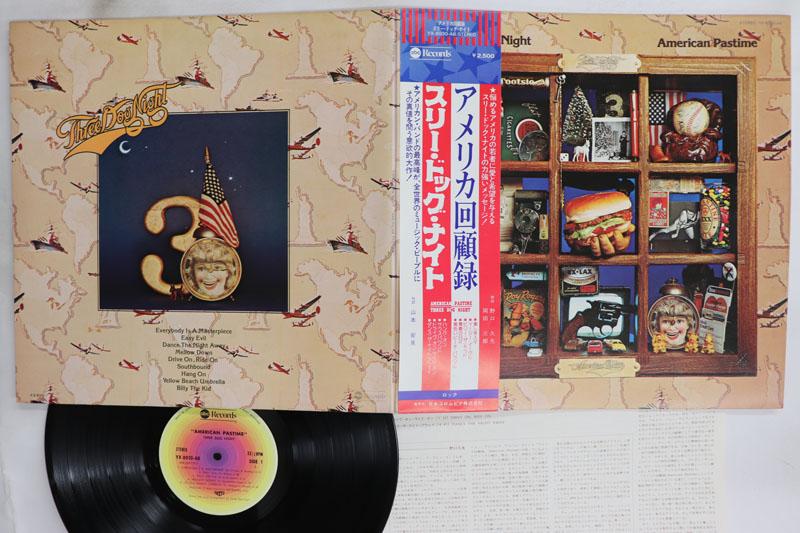 

LP Record THREE DOG NIGHT American Pastime YX8030AB ABC 1976 Japan Obi Rock Used