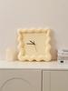 Nordic Table Clock Cream Wall Mounted Clock Dining Room Living Room Wall Hanging Decoration Morden Coffee Table Ornaments