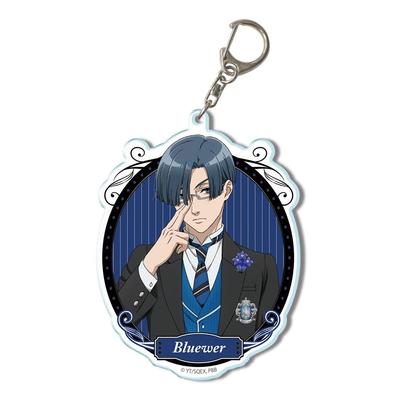Black Butler Boarding School Arc Big Acrylic Keychain Lawrence Bruer - - BAAN-K007-m04