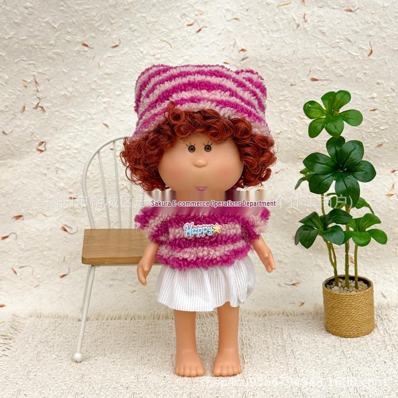 24cm Spanish Mia Potato Doll Dress-Up Set with Plush Outfit