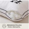 Cervical Spine Protection Pillow with Embroidered Pure Cotton Pillow Core