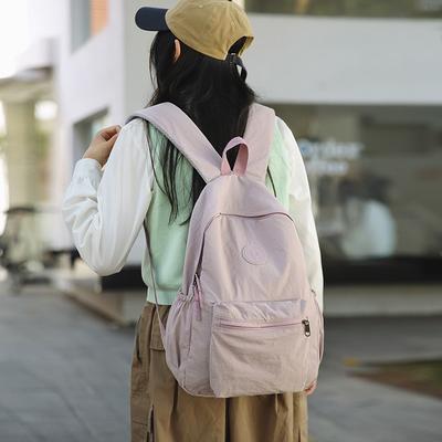 High Value, Fresh and Sweet, Candy-colored Backpack, Lightweight and Large-capacity Backpack for Junior High School Students