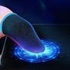 10PCS Breathable Gaming Finger Sleeves Nano Fiber Gaming Fingertip Covers  Mobile Gaming