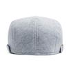 Men's Peaked Cap Vintage British Beret Women's Fashion Knitted Forward Hat