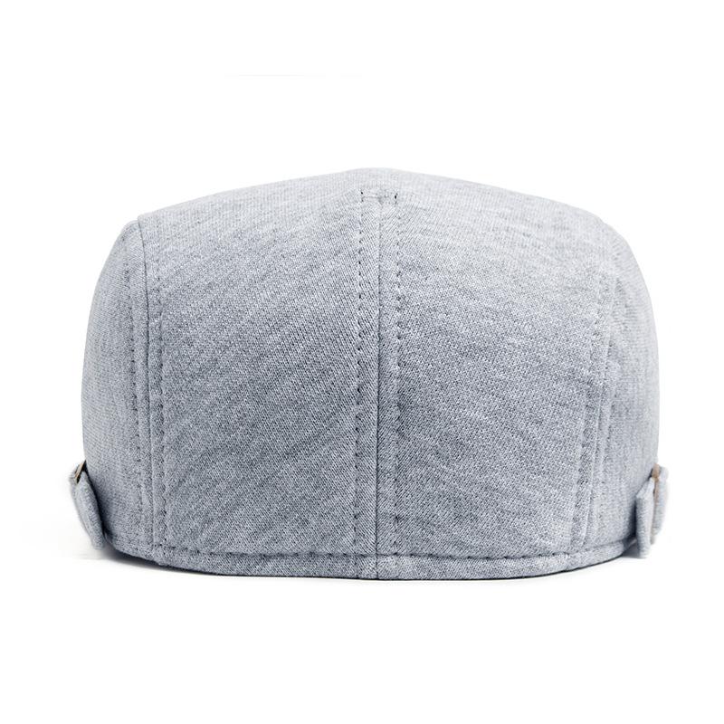 Men's Peaked Cap Vintage British Beret Women's Fashion Knitted Forward Hat