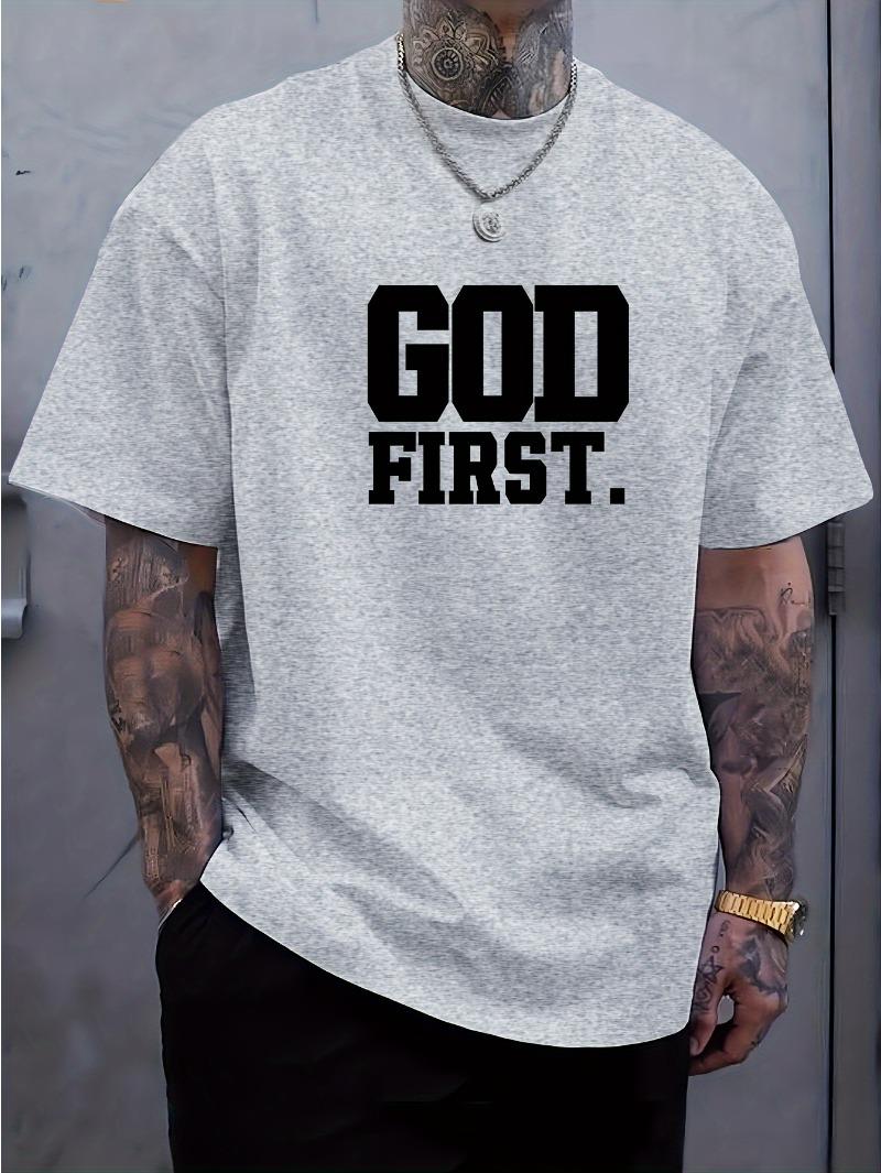 

Men s vintage gray short-sleeve T-shirt S