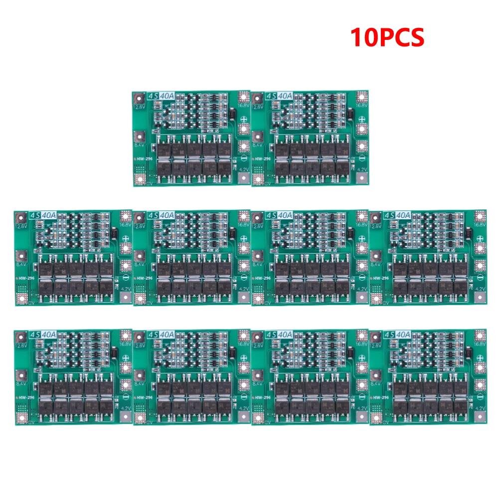 3S/4S 5A 10A 20A 40A 60A Li-ion Lithium Battery Charger Protection Board 18650 BMS For Drill Motor with Standard/Enhance/Balance