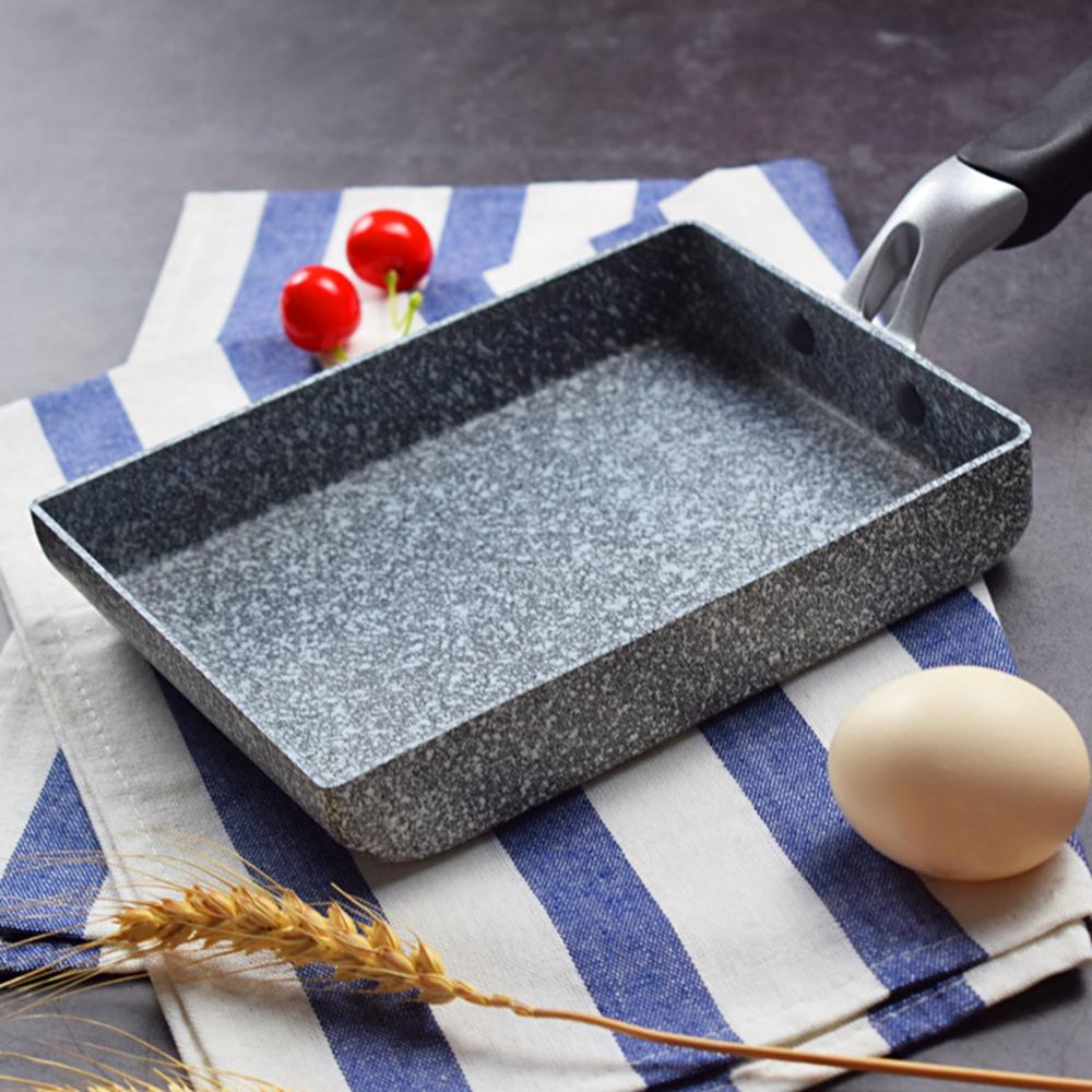Sushi Egg Roll Non-stick Kitchen Tamagoyaki Cooking Frying Pan Omelette Pan Grill Breakfast Maker