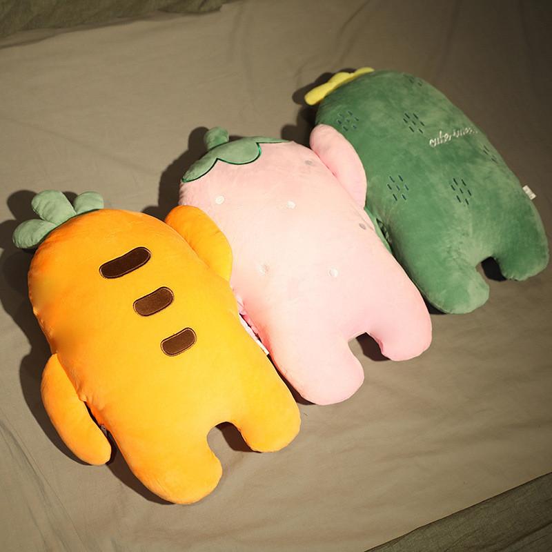 Soft Cozy Plant Series Three In One Pillow Blanket Plush Cushion For Office Naps