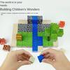 Non-Toxic Nether Portal Magnetic Blocks Toy Build Magnet World Set For Children Stem Montessori Sensory Cubes For Toddlers Gift