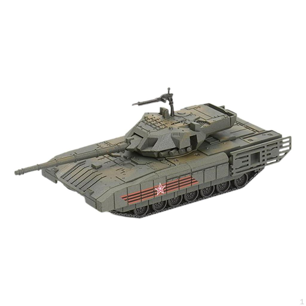 Panzermodell im Maßstab 1:72 - Sammlerstück, Tischdekoration, Geburtstagsgeschenk, Konstruktions-Simulationsspielzeug