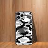 F-Fashion C-Camouflage Phone Case For iPhone 17,16,15,14,13,12,11,Mini,Pro,SE,MAX White Matte Shockproof Cover